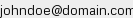 Indirizzo email
